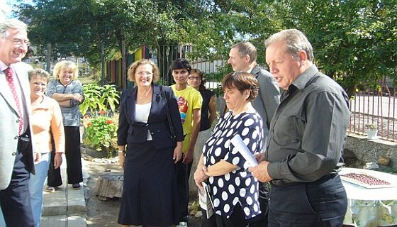 Посещение в Малко Шарково и защитето жилище в Болярово на ръководители на проекти за подпомагане на хора с увреждания